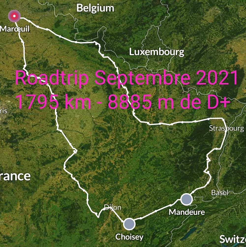 road trip vélo gravel en Alsace