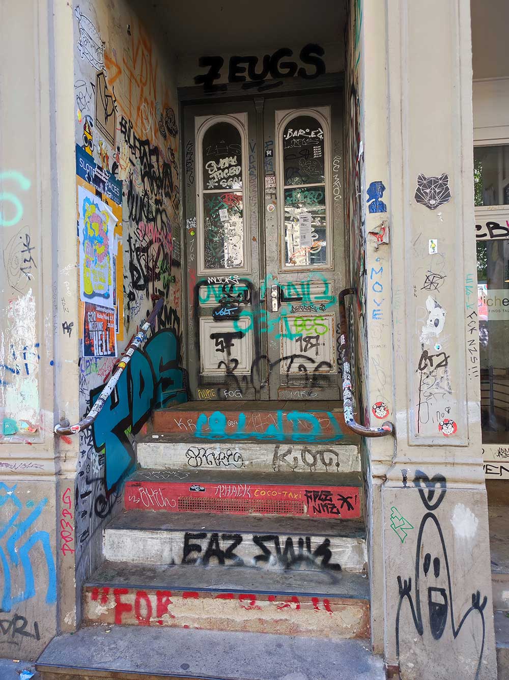 Graffitis à Hambourg - Allemagne