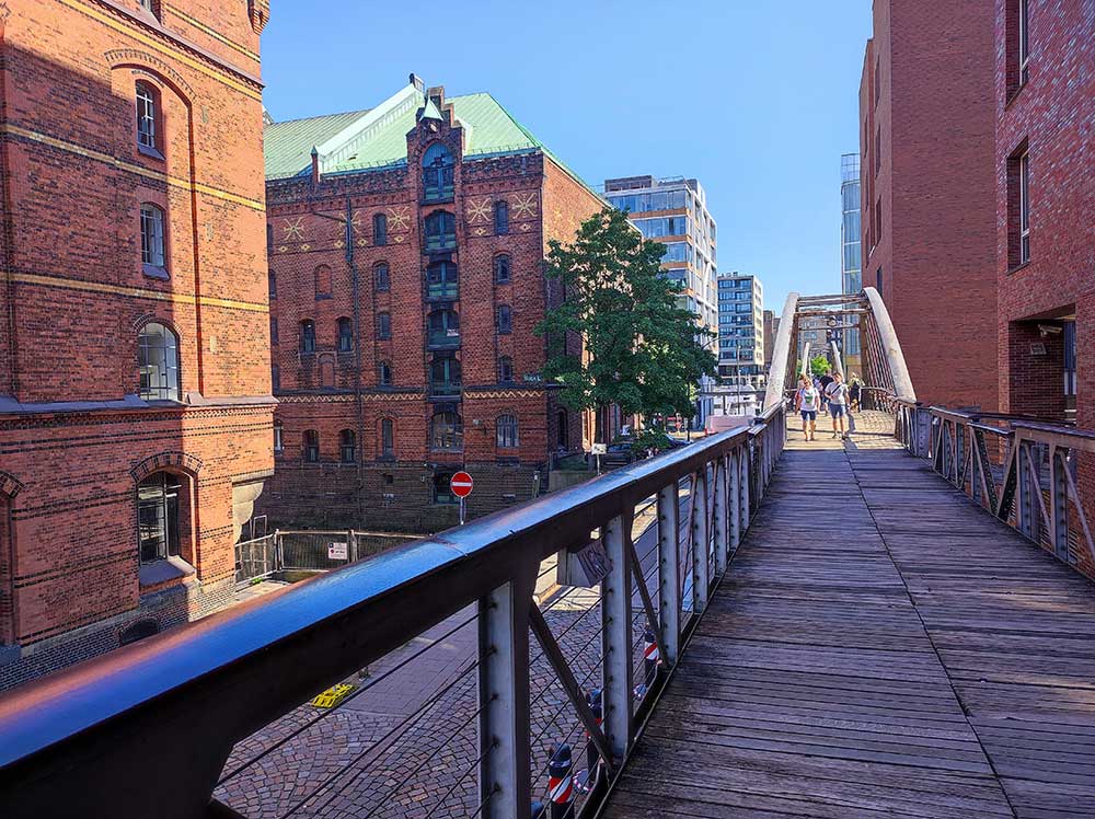 quartier Speicherstadt - Hambourg (Allemagne)