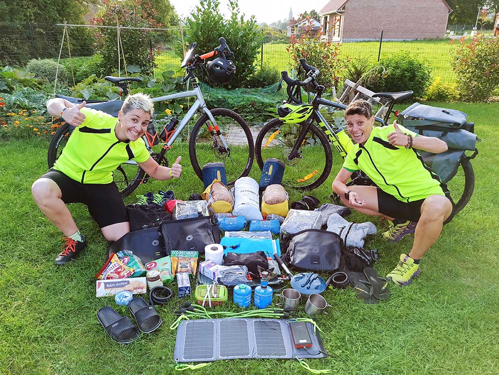 Package pour le road trip en vélo Gravel
