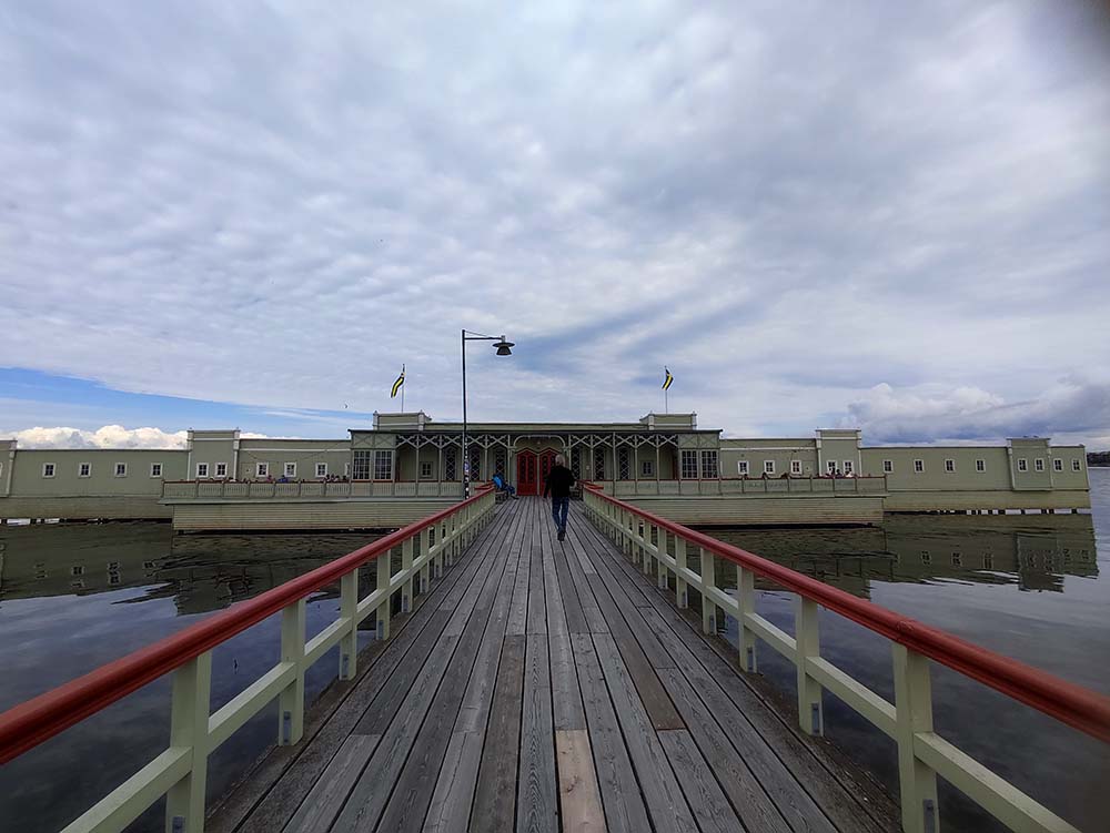 Bastu à Malmö en Suède lors de notre Road Trip en Camping Car