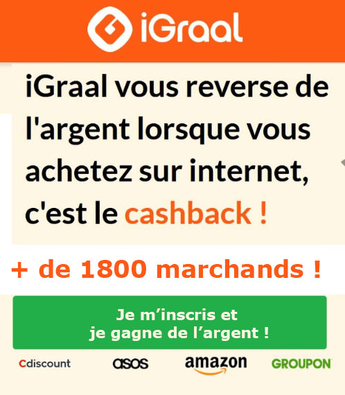 gagnez de l'argent avec vos achat sur internet