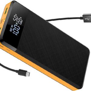 powerbank autonomie électrique en vélo - 30000mAh à brancher sur panneau solaire portable