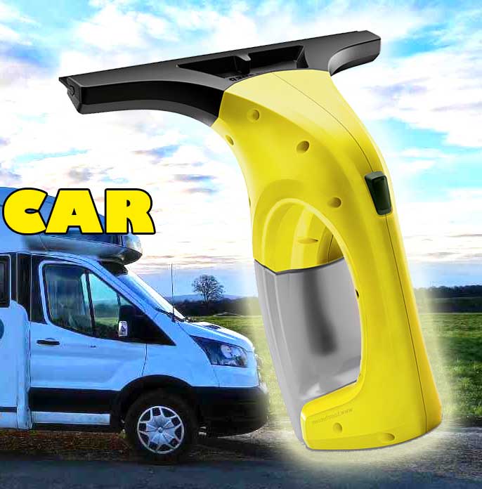 stop humidité en camping car et fourgon avec le nettoyeur Karcher