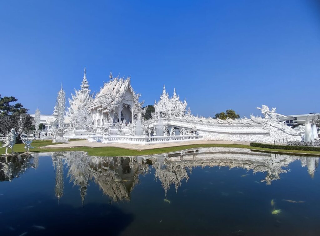 temple blanc Chiang Rai Thailande