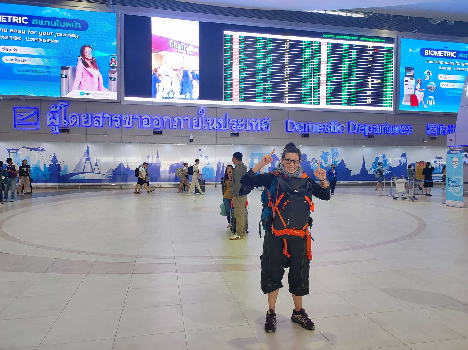 départ pour Chiang Maï