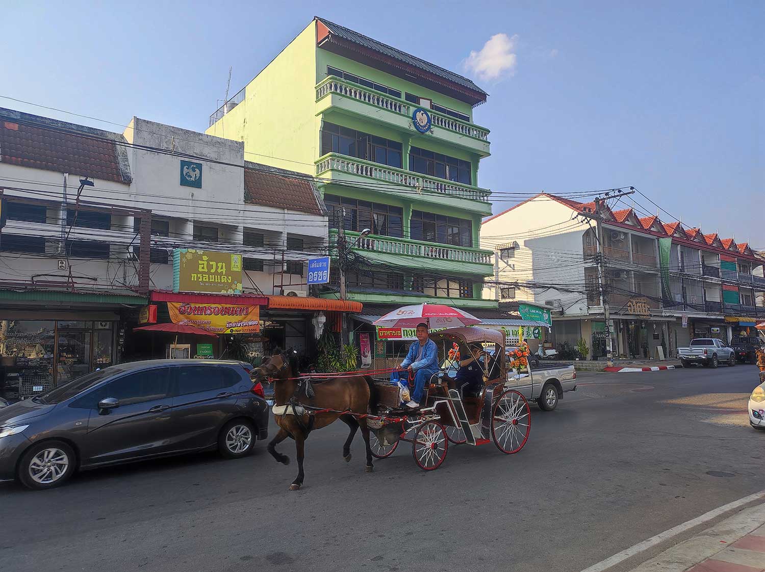 Calèches à Lampang