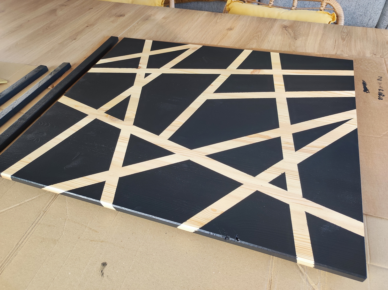 réalisation d'une table sur mesure