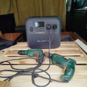 batterie nomade bluetti AC180 pour vanlife