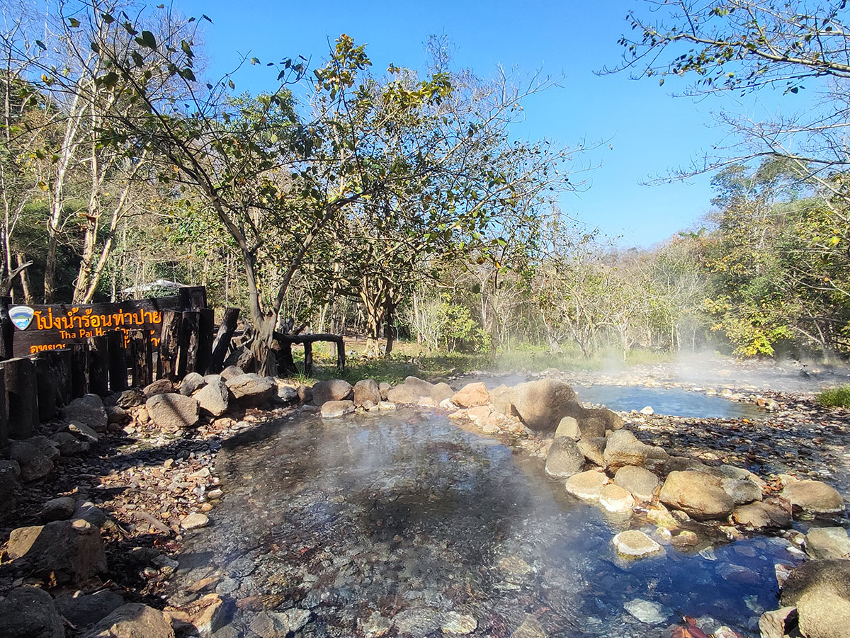 sources chaudes Tha Pai Hot Spring - Paï