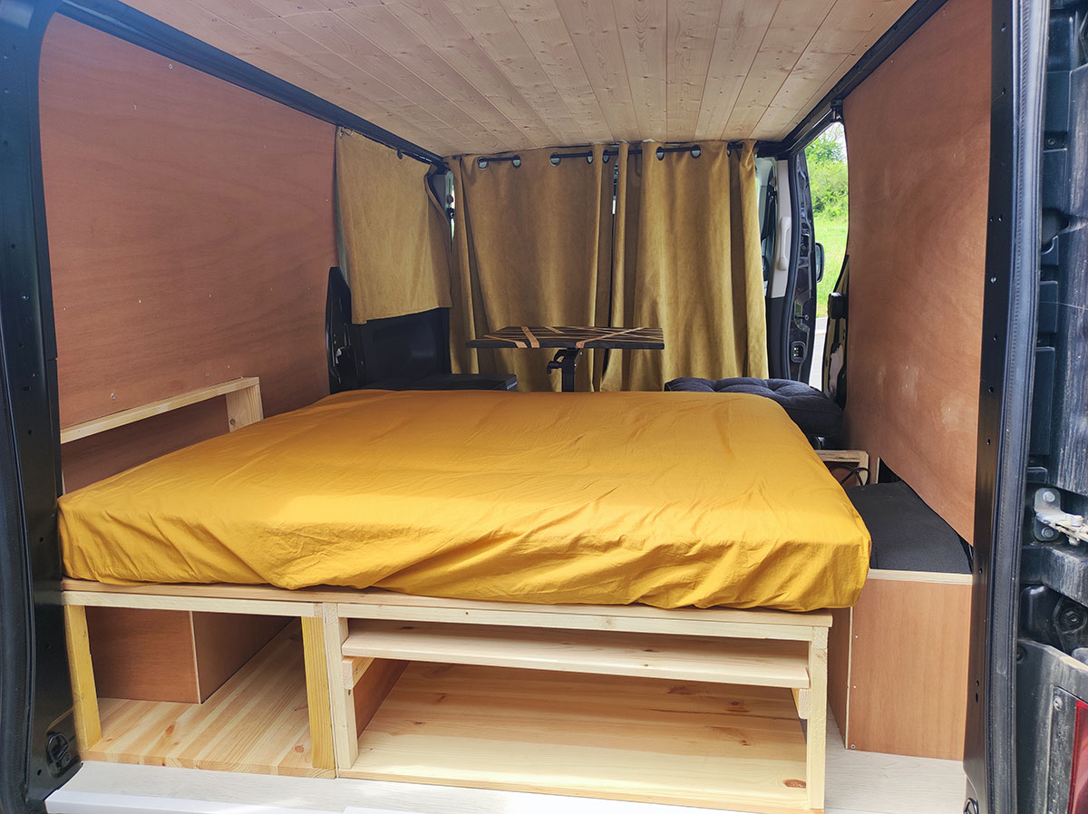 aménagement Trafic H1L2 - contreplaqué aménagement Trafic H1L2 - contreplaqué