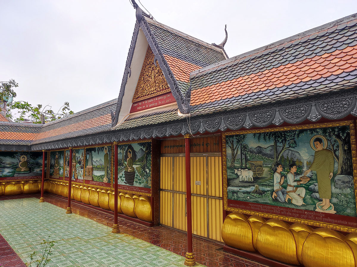 Pagode Preah Prohm Roath, Siem Reap, Cambodge Pagode Preah Prohm Roath, Siem Reap, Cambodge