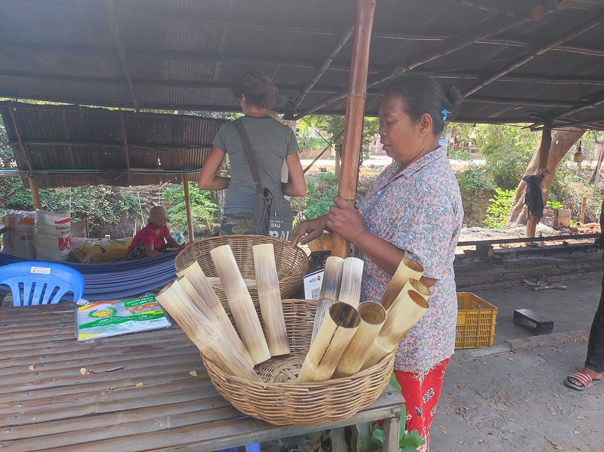 bambou rice, Battambang