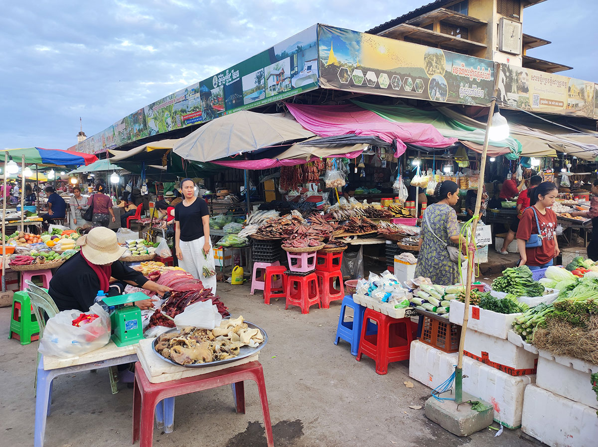 Marché de Battambang
