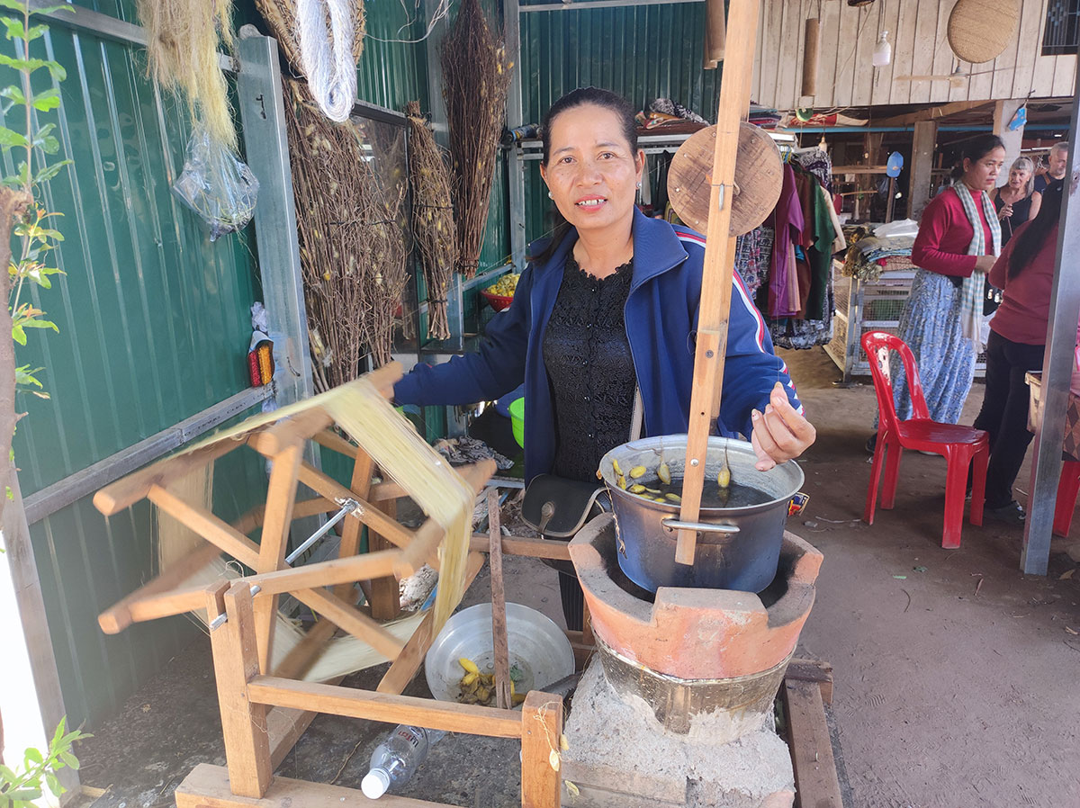 Ile de la soie, Koh Dach, Phnom Penh
