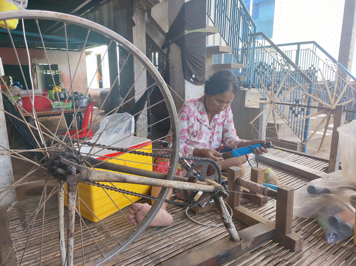 Ile de la soie, Koh Dach, Phnom Penh