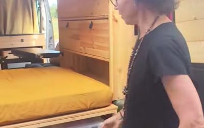 Aménagement du van Episode 2 : le lit de 190cm dans un trafic aménagé
